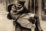 Сталин с дочерью Светланой, 1935