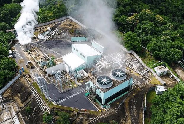 Геотермальная электростанция в муниципалитете Берлин, Сальвадор, используемая для майнинга биткоинов