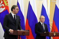 Александар Вучич и Владимир Путин