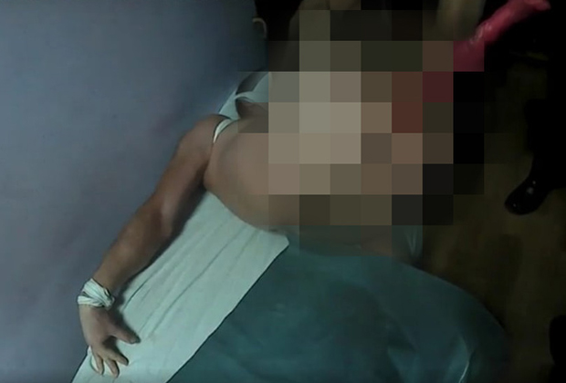 Сцена изнасилования заключенного в ОТБ №1 УФСИН по Саратовской области