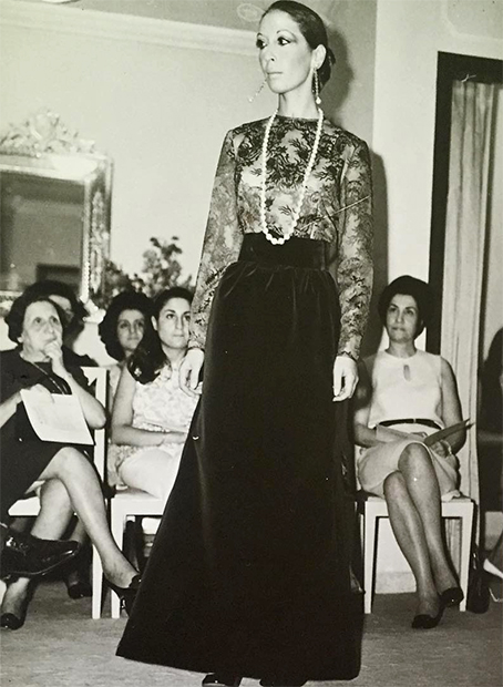 Дефиле в Милане, 1970 год