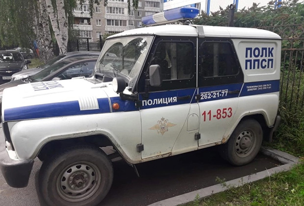 Патрульный УАЗ, в котором, по версии следствия, было совершено изнасилование. Фото: СУ СК РФ по Свердловской области