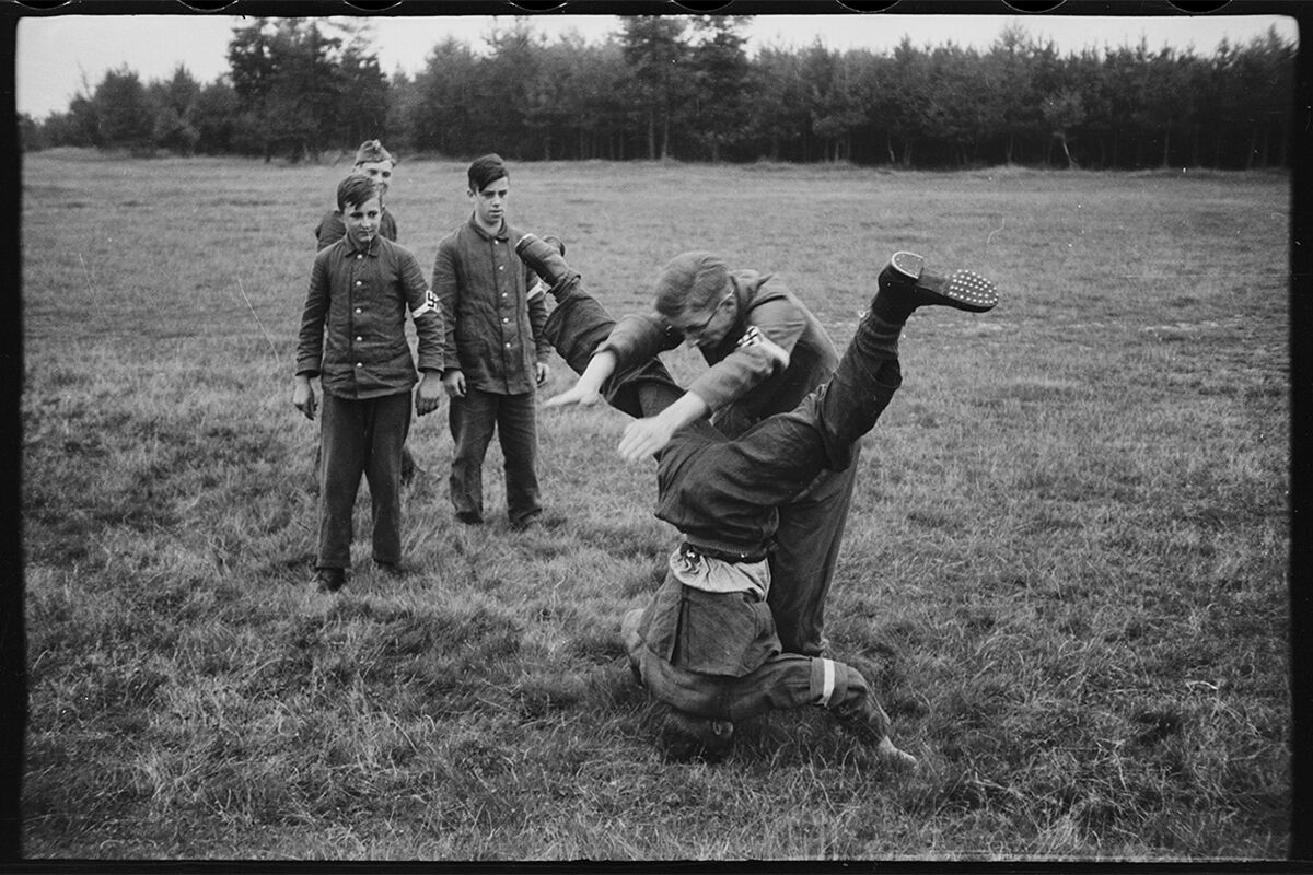 Занятия членов гитлерюгенда, 1939-1940 годы