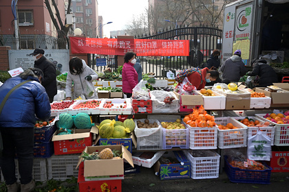 В Китае резко выросли цены на продукты