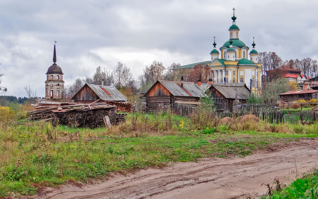 Город Тотьма, Вологодская область. Фото: Сергей Афанасьев / Фотобанк Лори