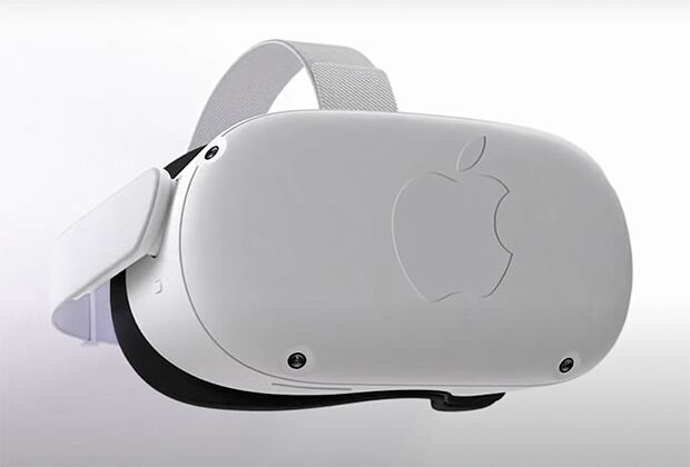 Концептуальное изображение гарнитуры AR / VR от Apple