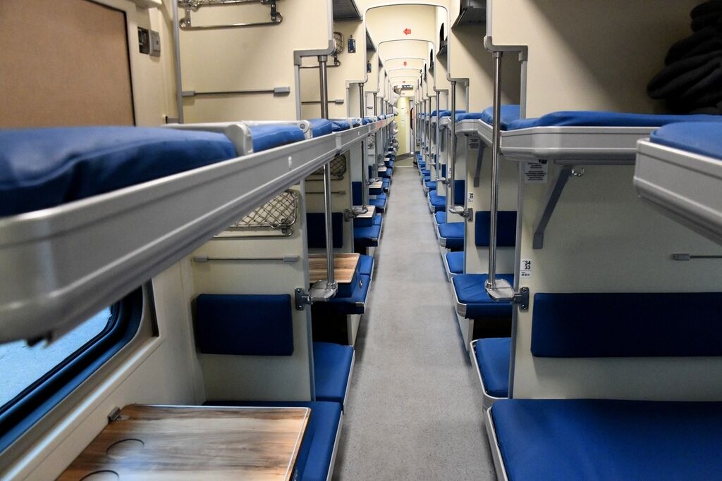 Поезд янтарь плацкарт фото внутри вагона