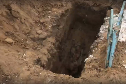 Расчлененное тело найдено на российском кладбище