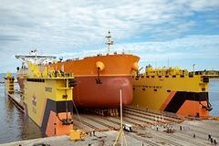«Роснефть» завершила ходовые испытания танкера и построила сухой док