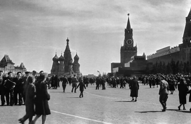 День Победы в Москве, 9 мая 1945 года. Фото: Г.В. Корабельников / Главархив Москвы