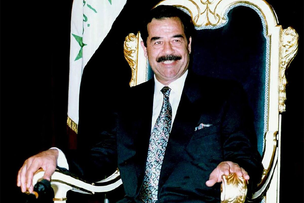 Саддам Хусейн молодой