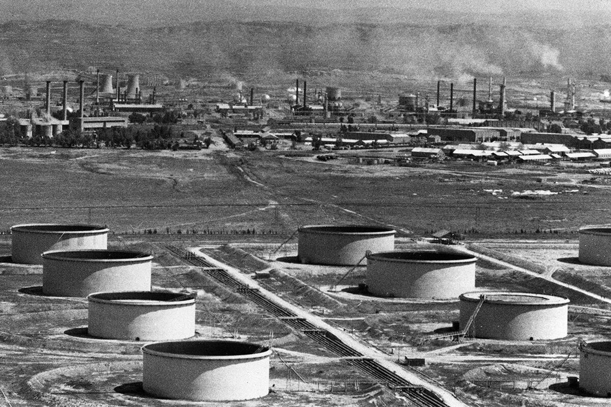 Нефтеперерабатывающий завод в Киркуке