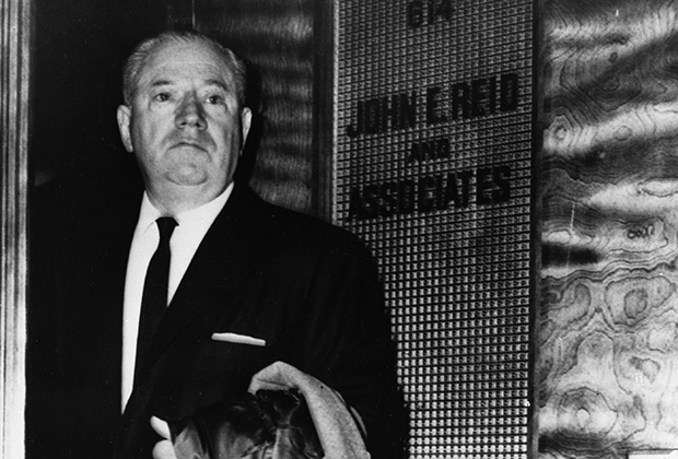 Джон Фактор после прохождения теста на полиграфе по делу об убийстве Роджера Туи, 1959 год. Фото: Bettmann / Contributor / Getty Images