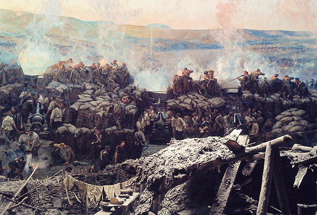 Панорама «Оборона Севастополя» 1854-1855 годов, Франц Рубо 