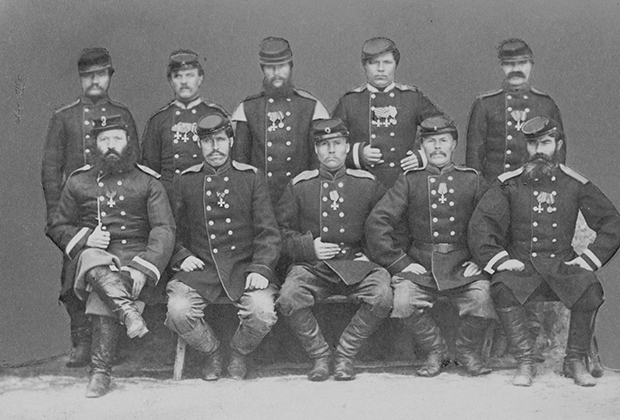  Георгиевские кавалеры, имеющие знаки отличия военного ордена за взятие Ташкента 18 июня 1865 года