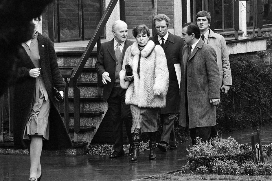 1984 год. Раиса Горбачева сопровождает супруга во время поездки в Англию 