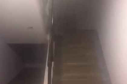 Бушующий потоп из кипятка в российском доме попал на видео