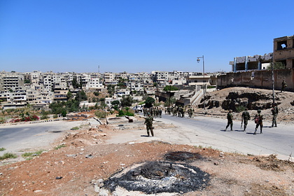 В Сирии двое военных получили ранения в результате обстрела боевиков
