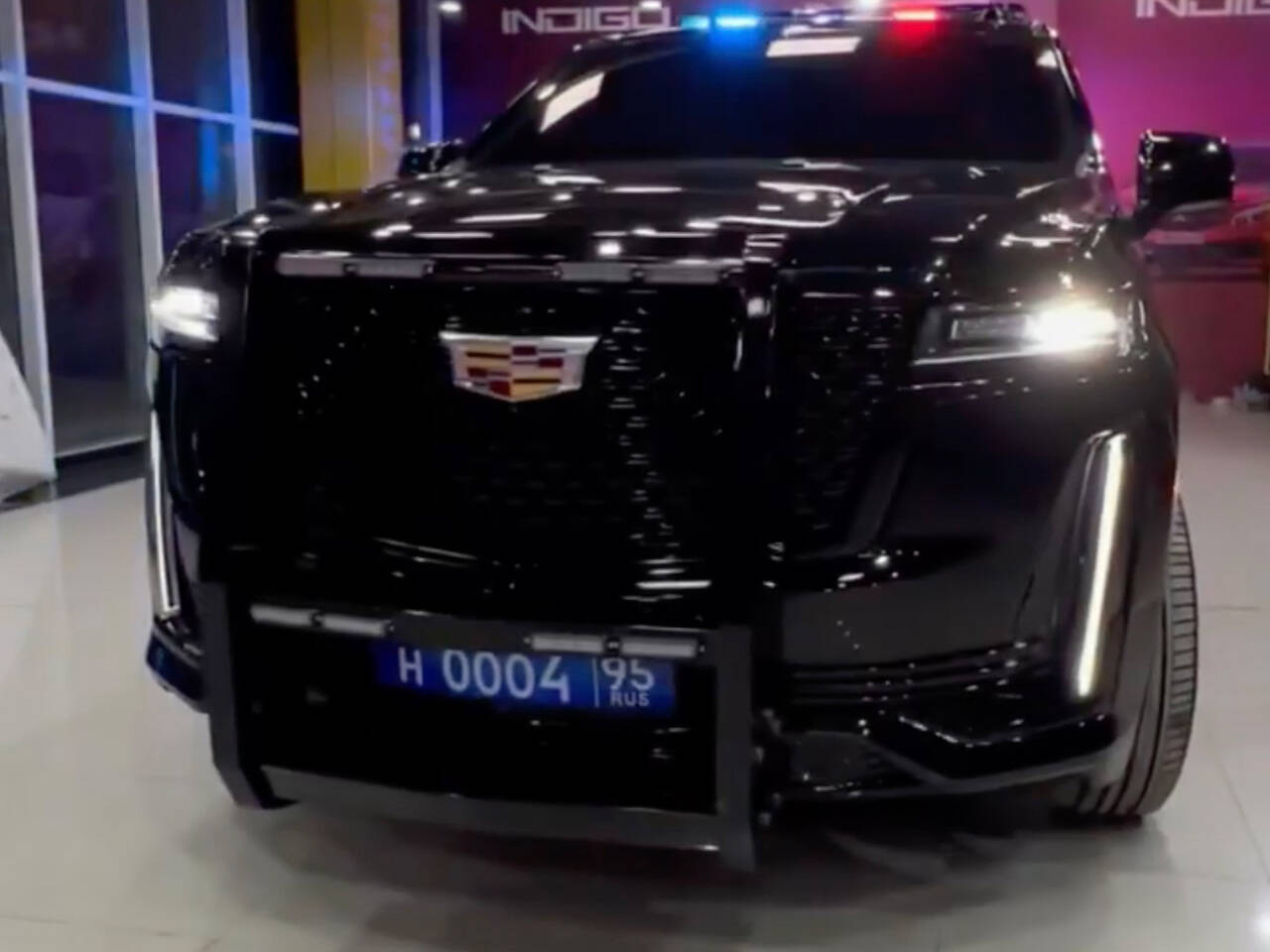 В полиции Чечни появились автомобили Cadillac Escalade: Роскошь: Ценности:  Lenta.ru