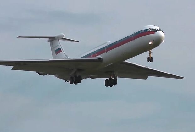 Первый президентский самолет Бориса Ельцина Ил-62, на смену которому позже пришел Ил-96