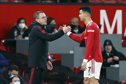 Роналду оценил работу главного тренера «Манчестер Юнайтед»