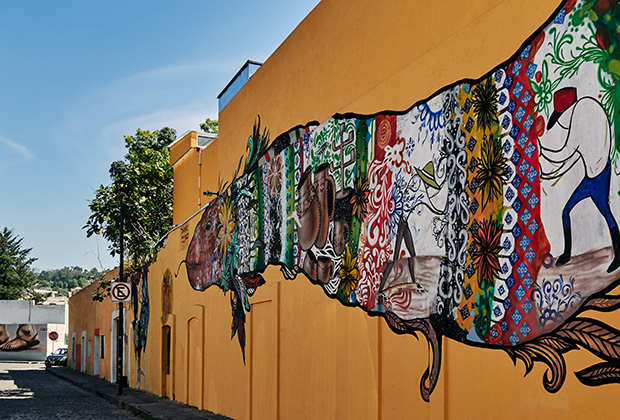 Монументальная живопись на улицах Мехико