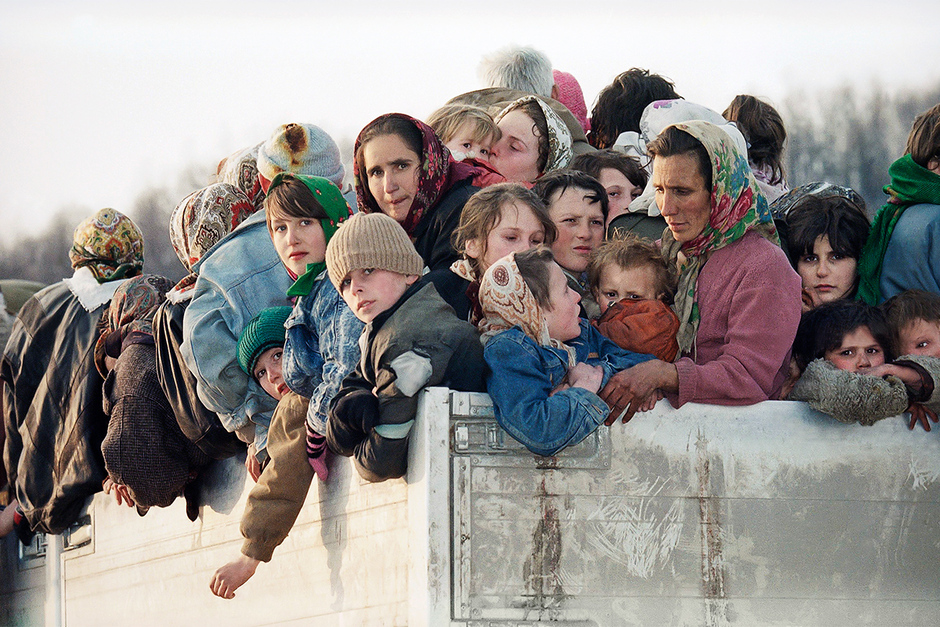 Эвакуация из осажденного мусульманского анклава Сребреница, 29 марта 1993 года
