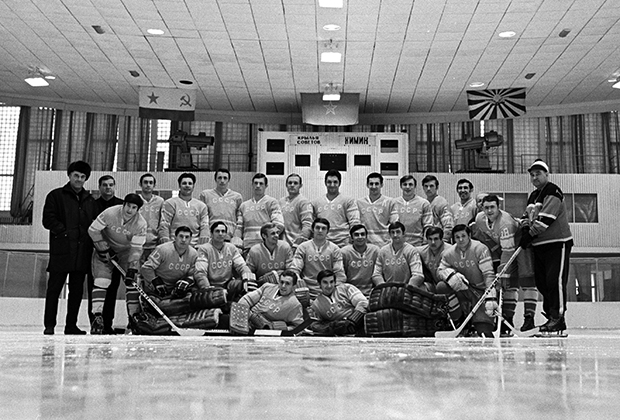 Сборная СССР по хоккею, 1972 год. Фото: Дмитрий Донской / РИА Новости