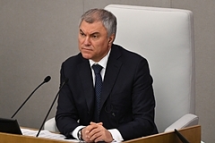 Володин заявил об ожидании визита в Госдуму Медведчука и депутатов Рады