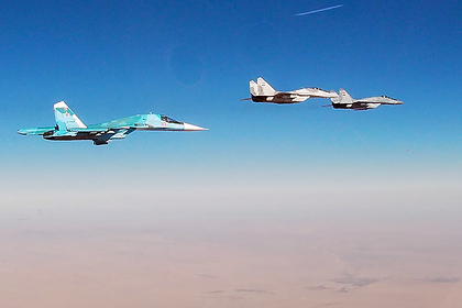 В США рассказали о провокационном полете российских Су-34 и Су-35 в Сирии