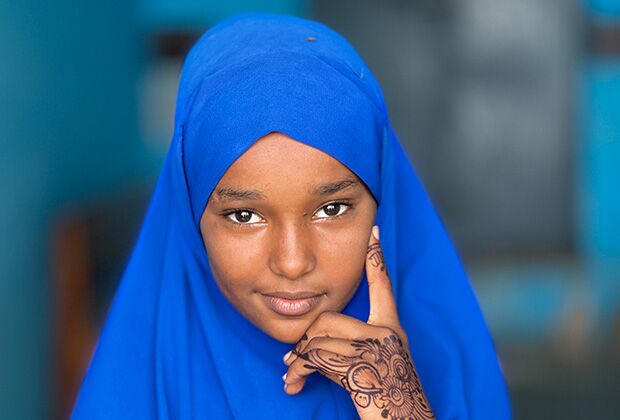 Школьница Сомали. 
