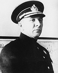 Командующий Балтийским флотом адмирал Владимир Трибуц