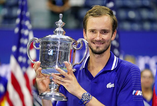 US Open-2021. Даниил Медведев после победы в финале