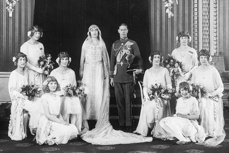 Свадьба Георга VI и Елизаветы Боуз-Лайон, 1923 год