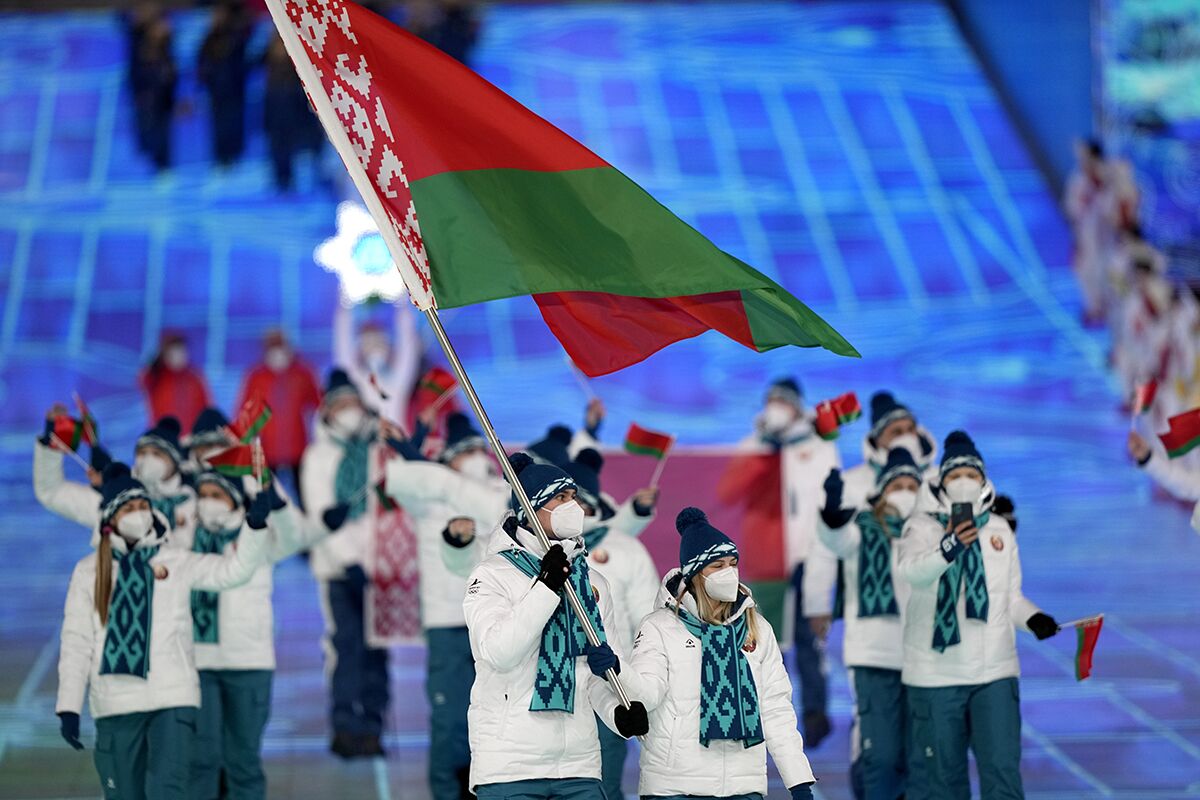 Представители сборной Белоруссии