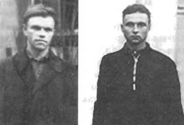Рабочие Лалетин и Бахонкин, ставшие жертвами комсорга Целоусова