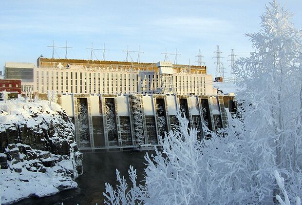 Усть-Хантайская ГЭС в Красноярском крае