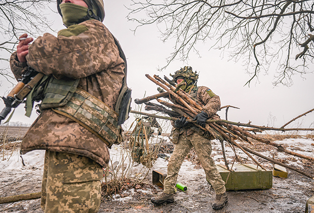 Военные учения на востоке Украины, 10 февраля 2022 года