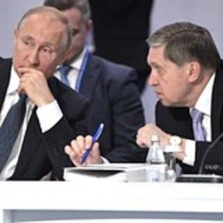 Владимир Путин и Юрий Ушаков