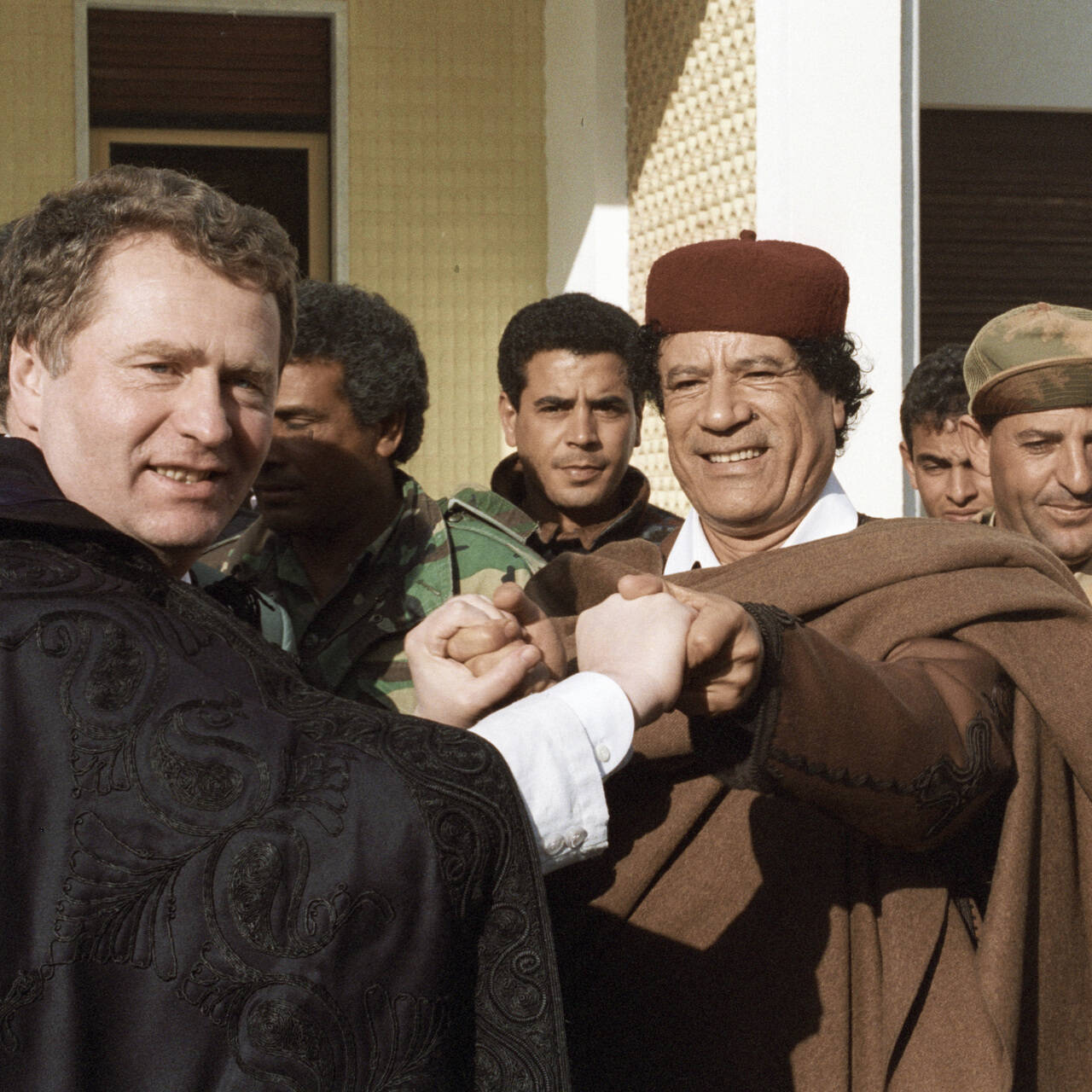 Жириновский и Каддафи