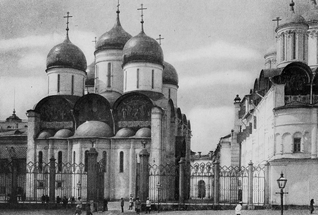 Успенский собор Кремля. 1917 год