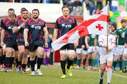 The Georgian national rugby team announced the match with Russia in Ukrainian