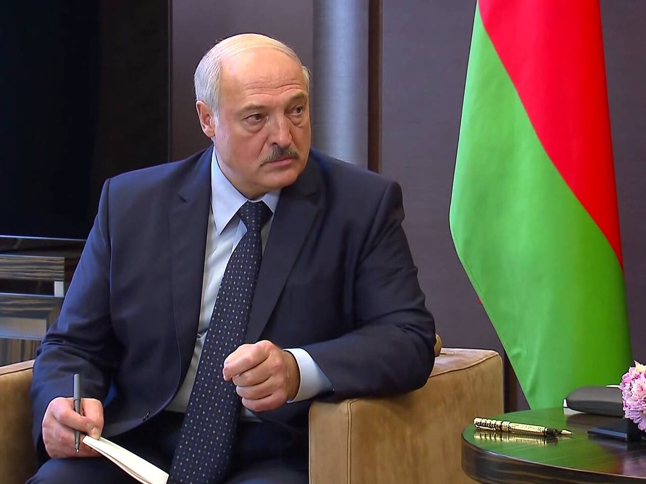 Лукашенко в космосе