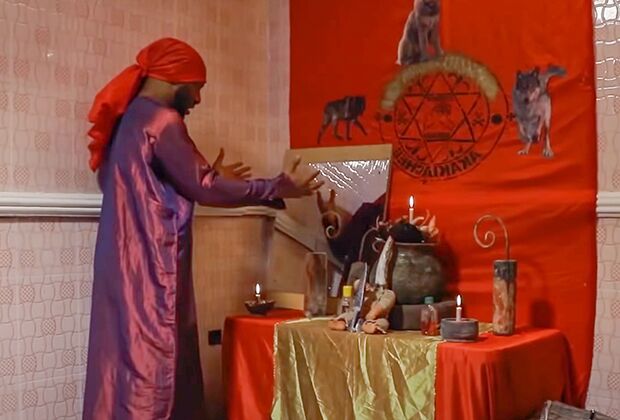 Ритуал в одном из нигерийских сериалов