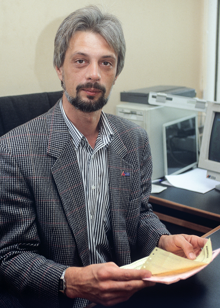 Первый главный редактор и основатель радиостанции «Эхо Москвы» Сергей Корзун