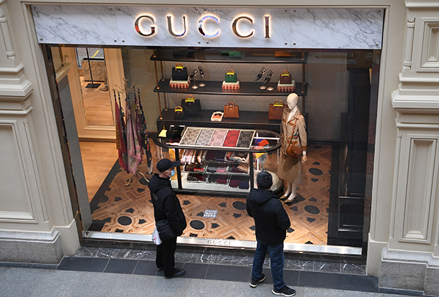 Gucci закрыл магазины в России. Возможно, временно. Фото: Алексей Майшев / РИА Новости
