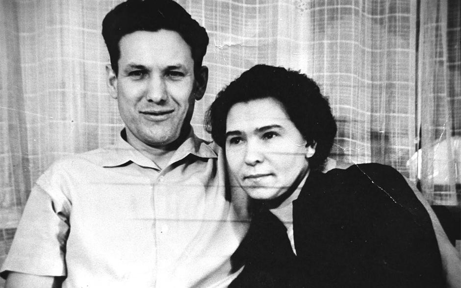 Борис и Наина Ельцины в 1954 году 