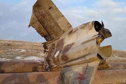 Появились кадры с места падения Ту-141 в Крыму