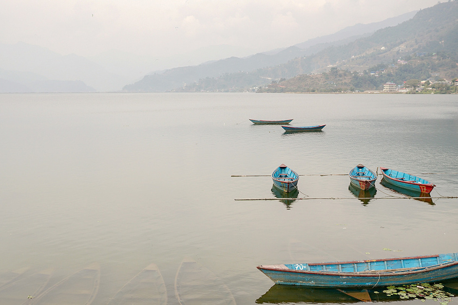 Озеро Пхева в Покхаре