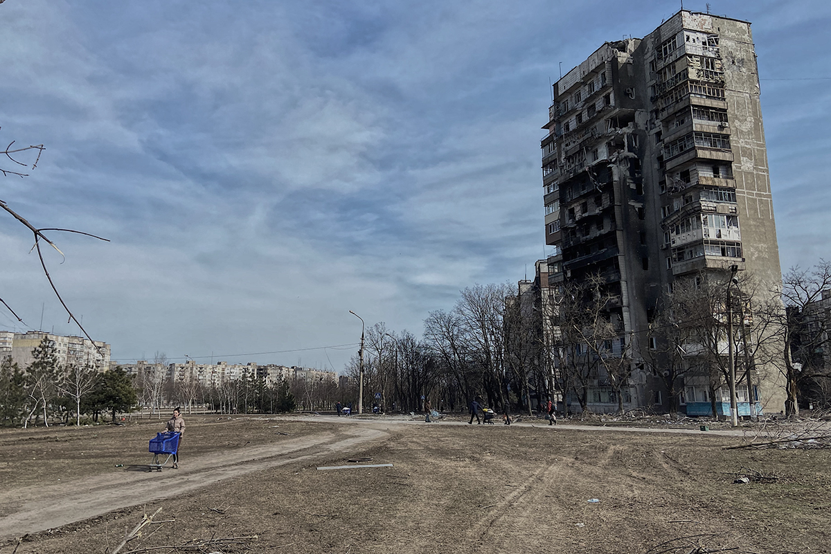 В страшном сне такое не приснится» Что происходит в Мариуполе через месяц  после начала спецоперации на Украине. Репортаж: Украина: Бывший СССР:  Lenta.ru